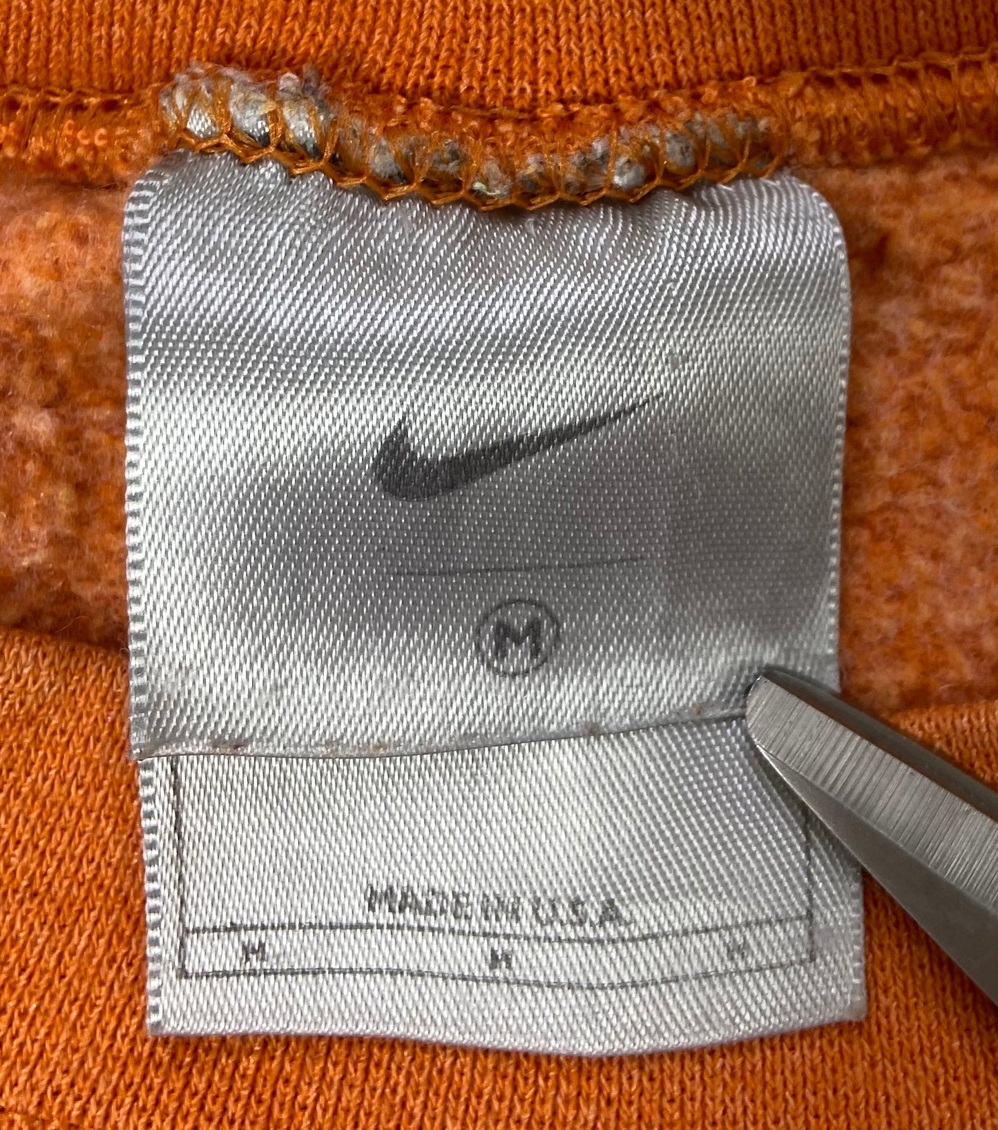 90's Nike Mini Logo Made in USA Vintage Sweat-Shirt / 3245