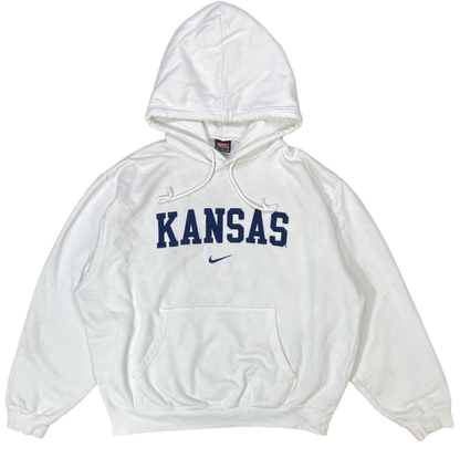 90's Nike x Kansas Vintage Hoodie Sweat-Shirt / 3255