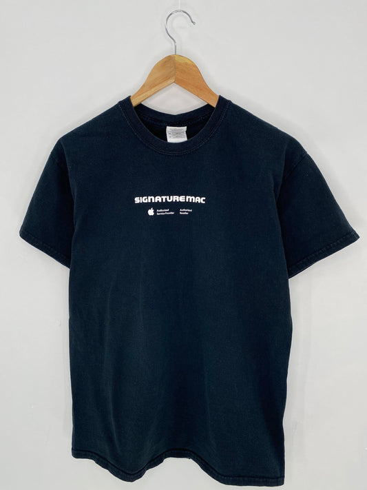 Vintage Apple Signature Mac Size M T-shirt / K7491