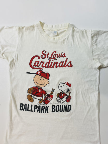 1988' SNOOPY Made in USA Size M Vintage T-Shirt / K5786