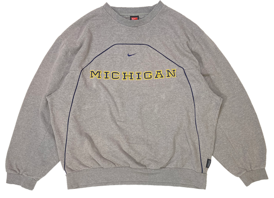 90's Nike x Michigan Vintage Sweat-Shirt / 3263