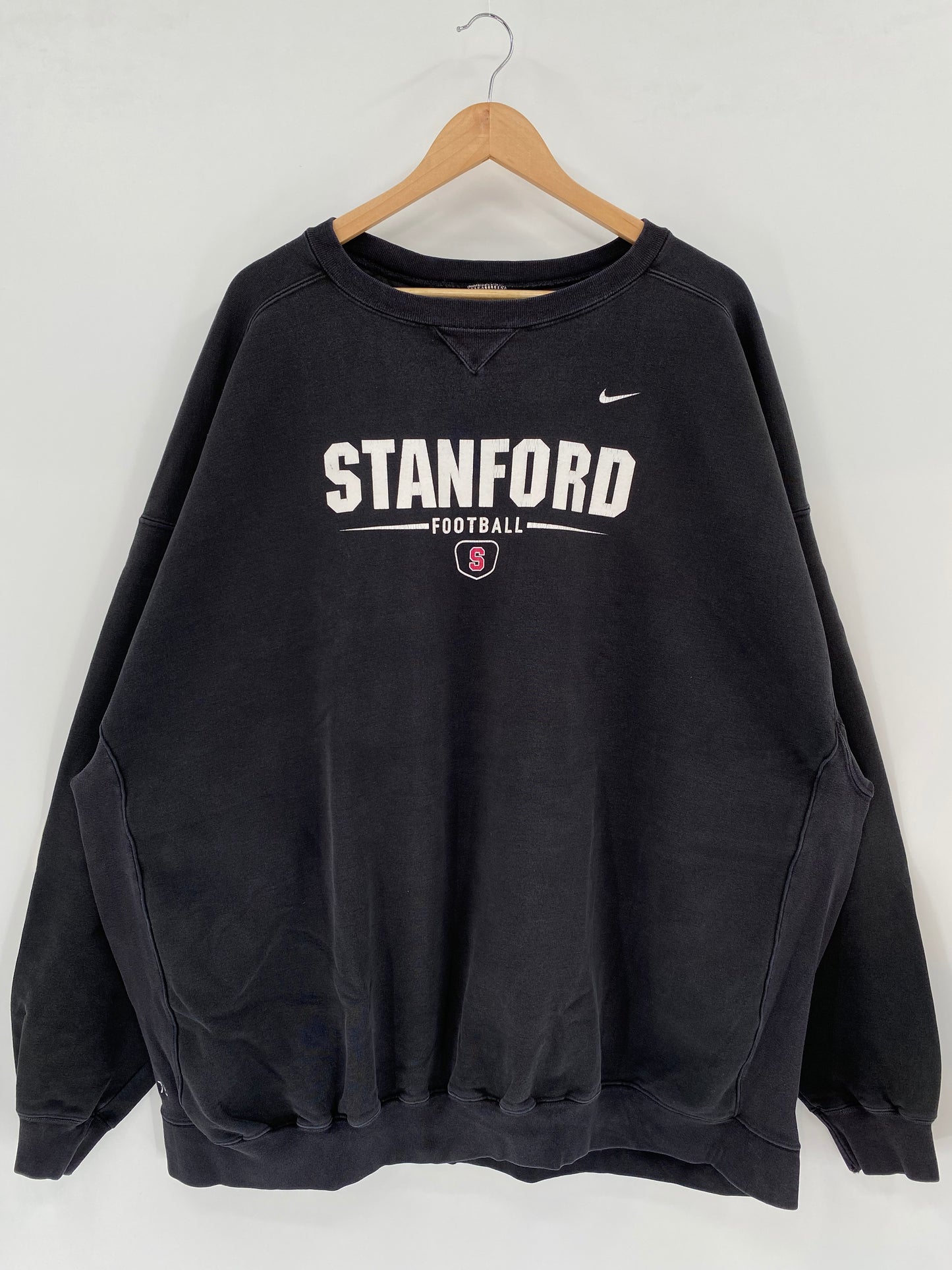 90's NIKE STANFORD FOOTBALL Made in USA Size XXXXL Sweat-shirt / k1934