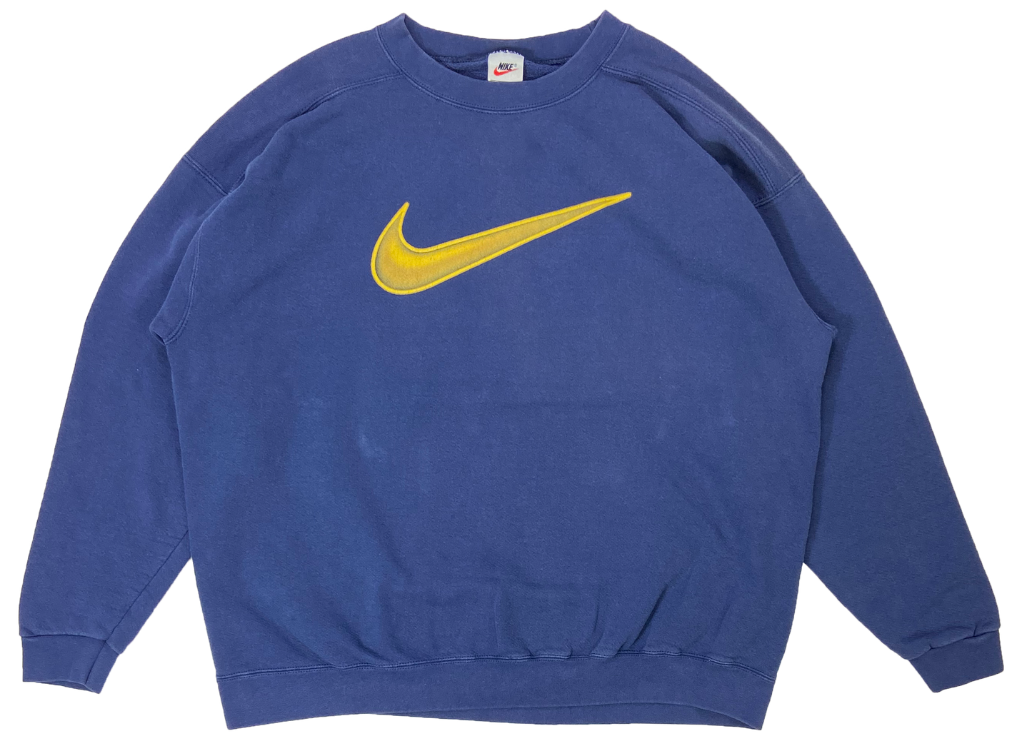 90's Nike Center Big Swoosh Made in USA Vintage Sweat-Shirt / 3293