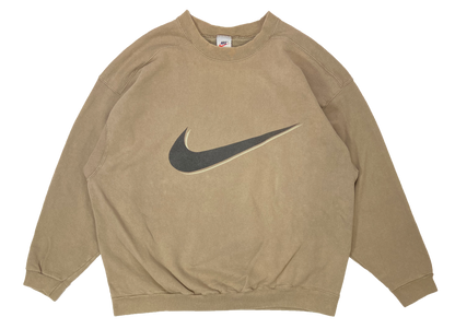 90's Nike Center Big Swoosh Made in USA Vintage Sweat-Shirt / 3294