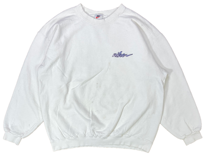 90's Nike Mini Logo Made in USA Vintage Sweat-Shirt / 3296