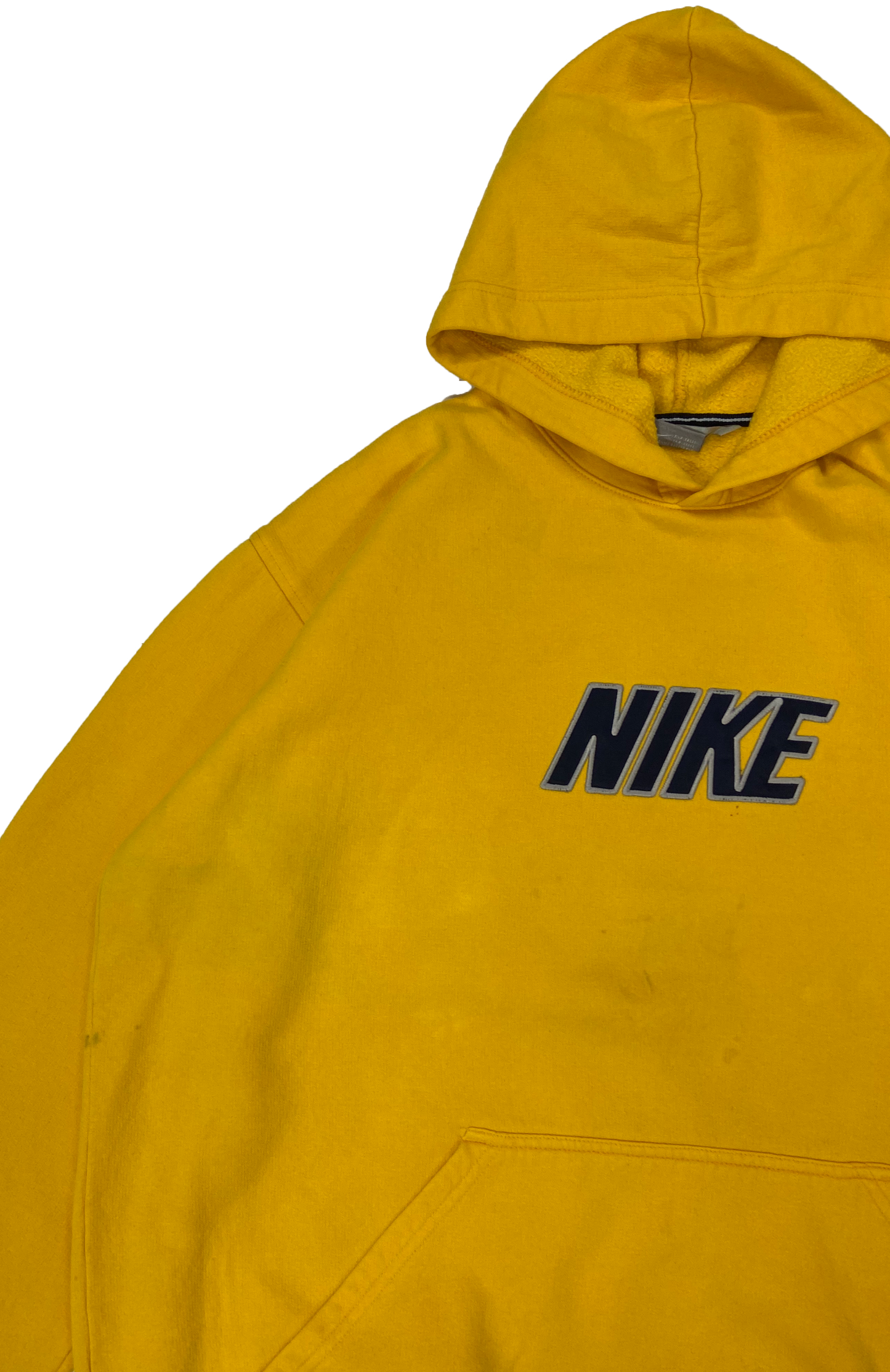 00' Nike Center Logo Vintage Hoodie Sweat-Shirt / 3298