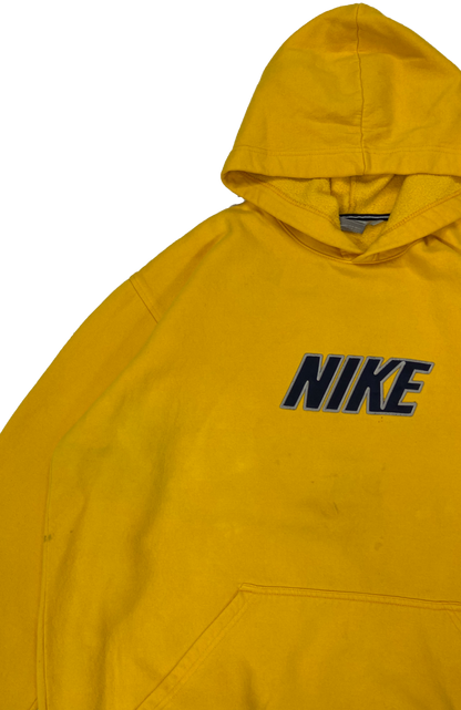 00' Nike Center Logo Vintage Hoodie Sweat-Shirt / 3298