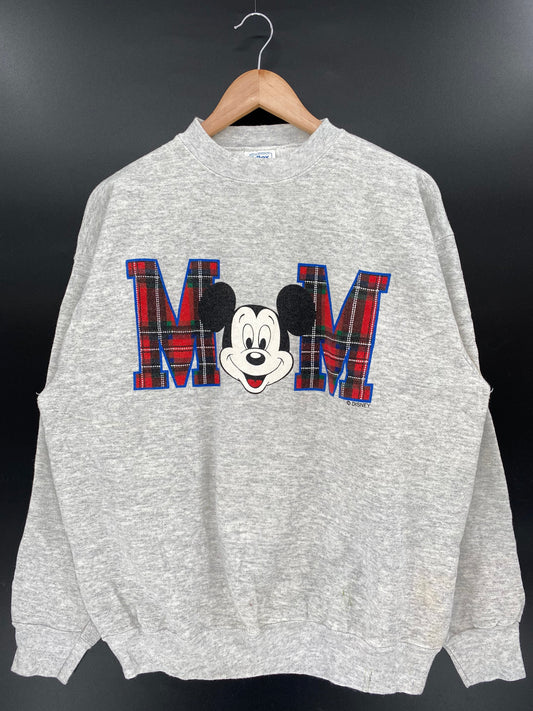 90's DISNEY MICKEY Size XL Vintage Sweat-shirt / A5574