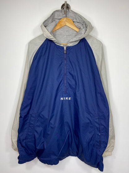 90's  NIKE Half-Zip Reversible Vintage Nylon Jacket/ 4909