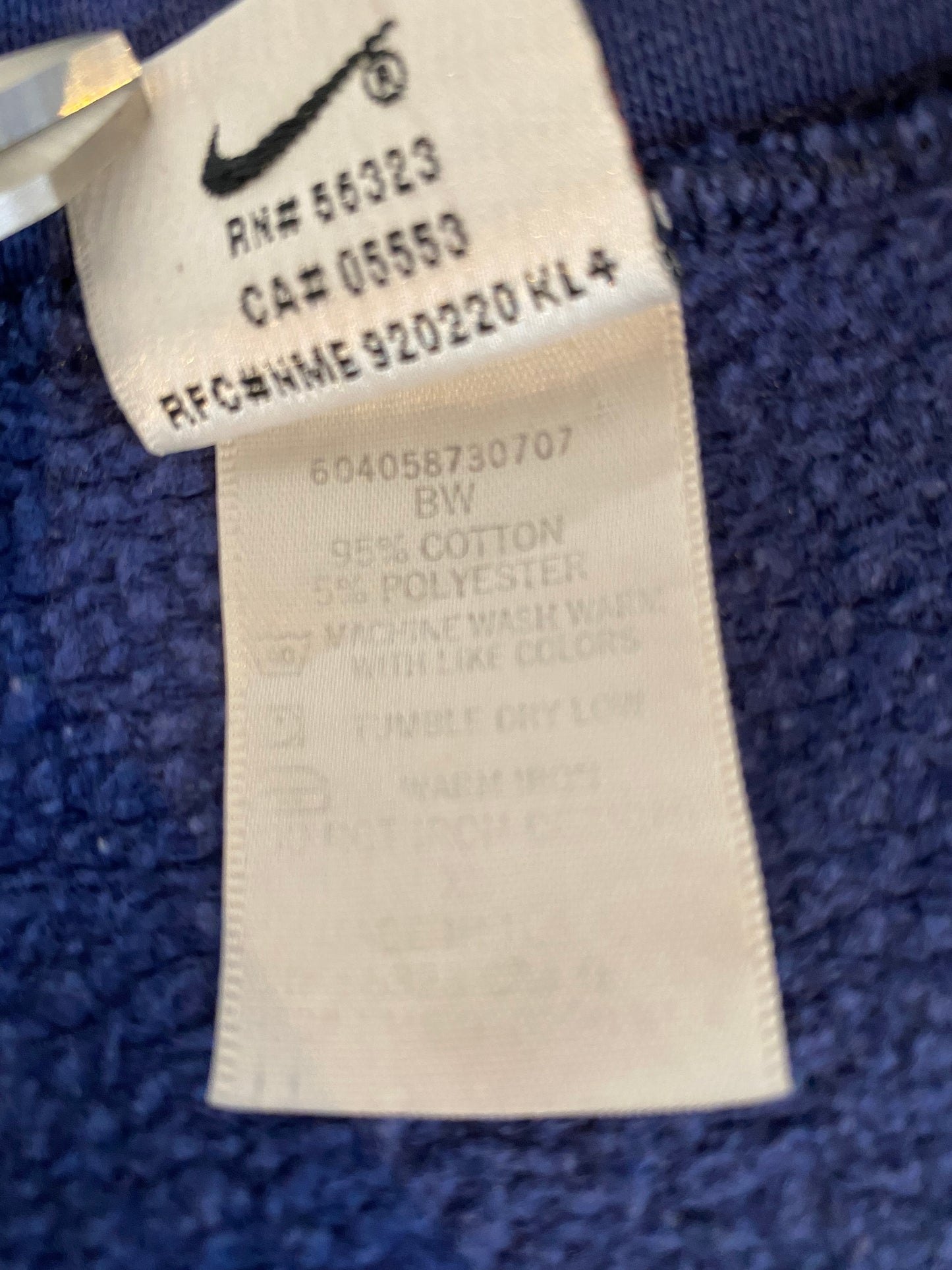 90's  NIKE TOWN LOS ANGELS Made in USA Size XL Vintage Sweat-Shirts / k718