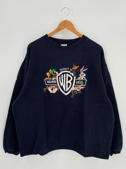 1999 LOONEY TUNES Size L Vintage Sweat-Shirt/ K680