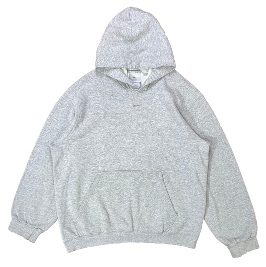 90's Nike Center Swoosh Vintage Hoodie Sweat-Shirt / 3308