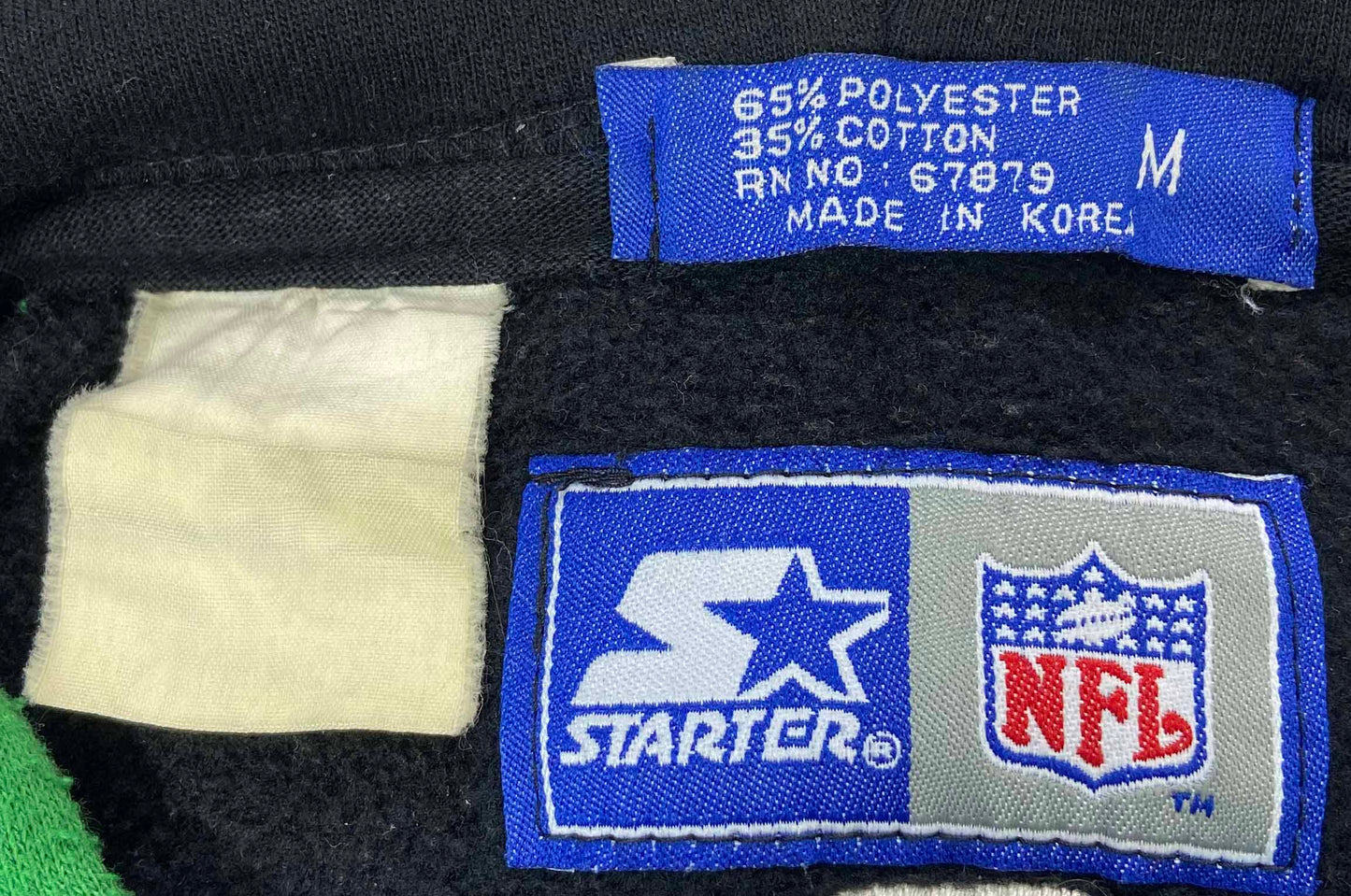 90's Starter Jets NFL Double Hoodie Sweat-Shirt / 3310