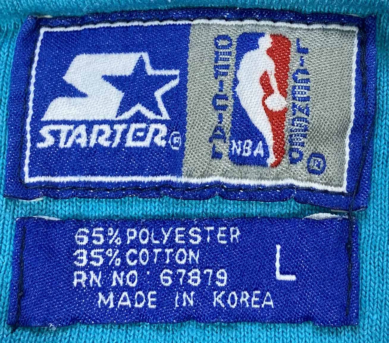 90's Starter Hornets NBA Hoodie Sweat-Shirt / 3312