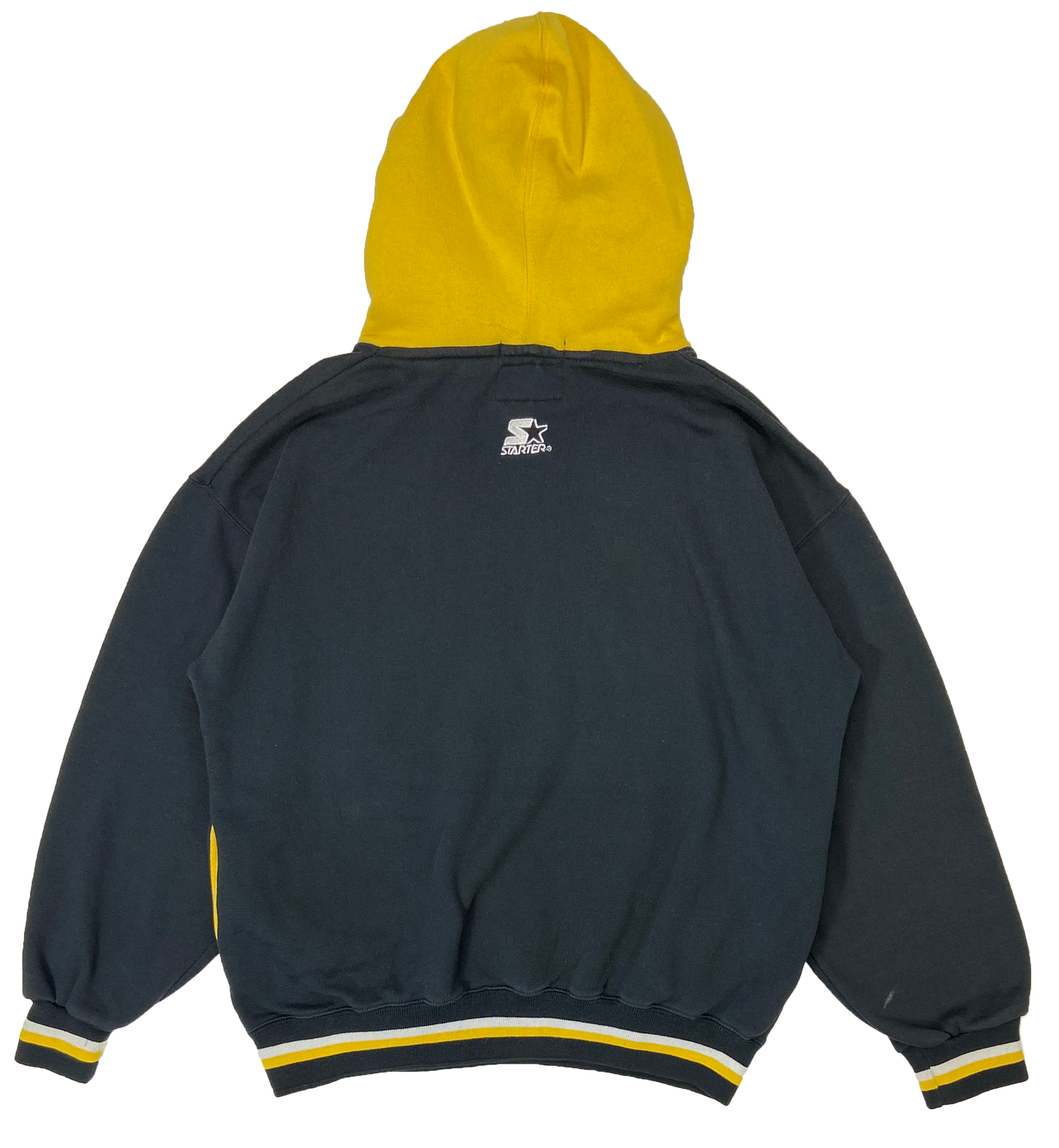 90's Starter Steelers NFL Double Hoodie Sweat-Shirt / 3313
