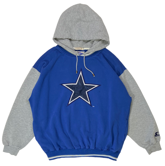 90's Starter Cowboys NFL Hoodie Sweat-Shirt / 3314