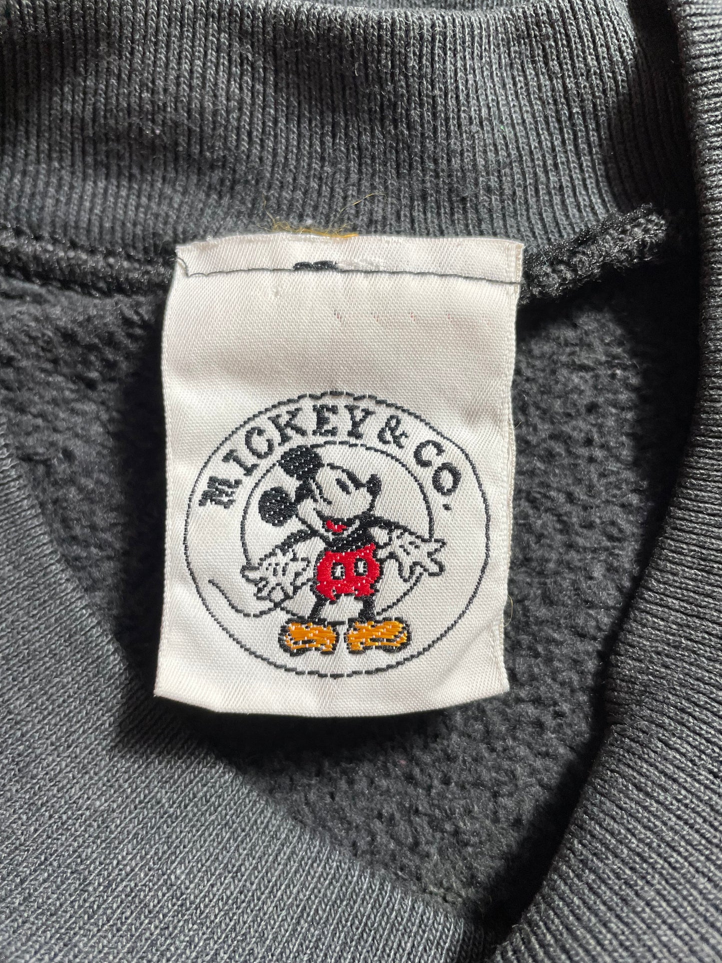 90’s DISNEY MICKEY Made in USA Size L Vintage Sweat-shirt / A4346