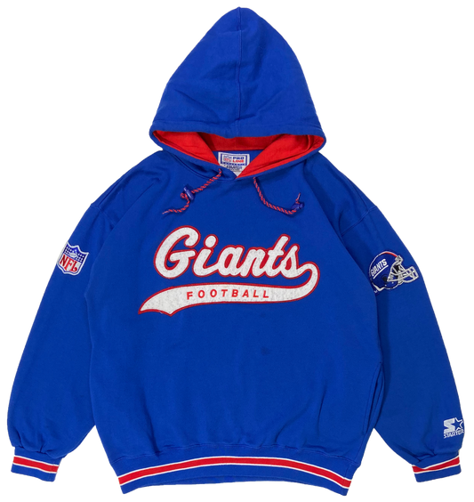 90's Starter Giants NFL Hoodie Sweat-Shirt / 3315