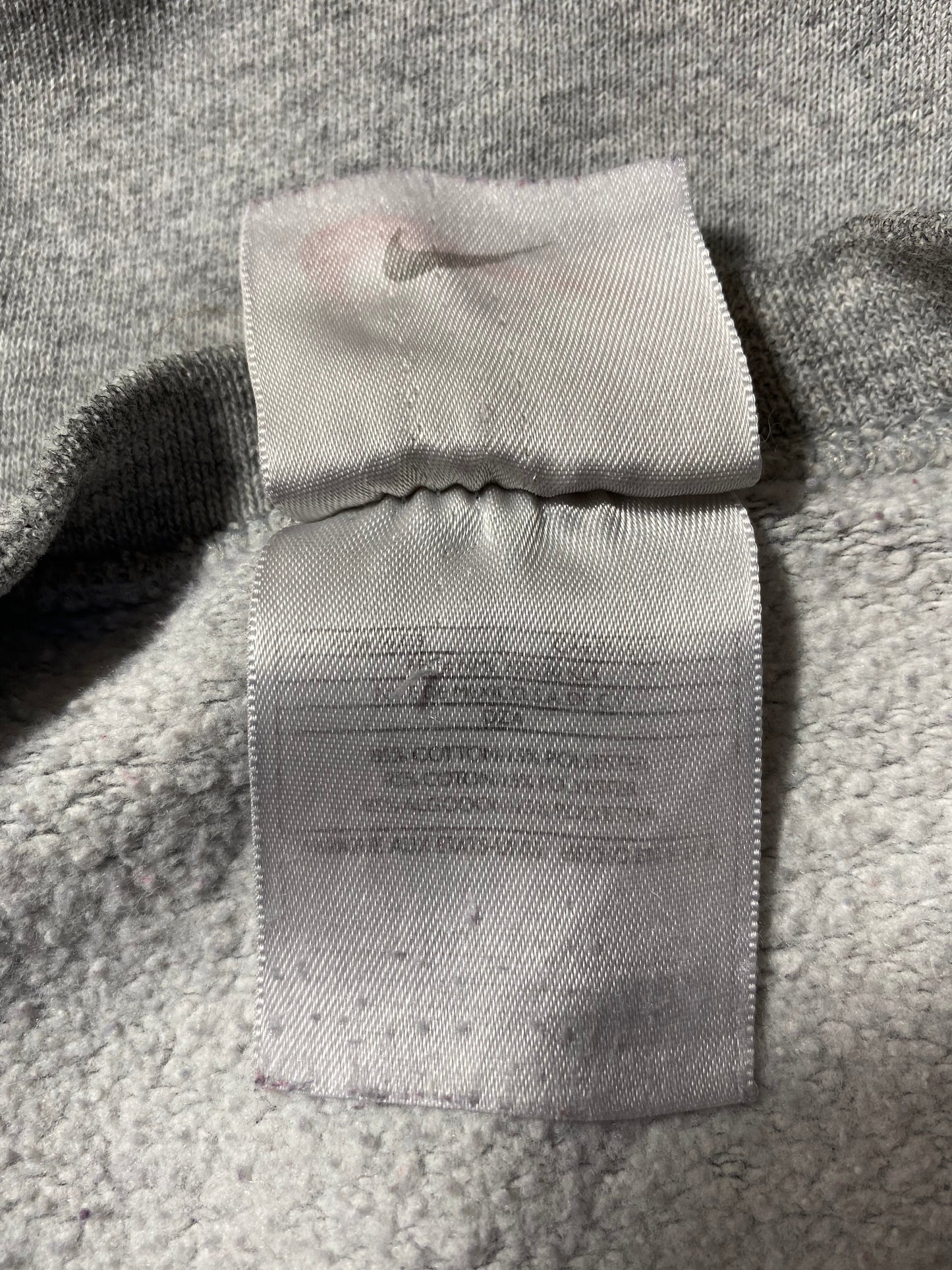 90's NIKE MINI SWOOSH Size M Vintage Sweat-Shirts / A4637