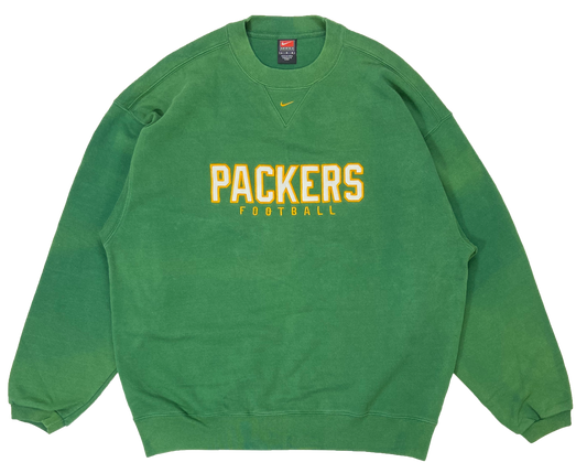 90's Nike x Green Bay Packers NFL Vintage Sweat-Shirt / 3323