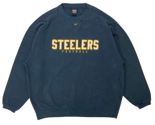 90's Nike x Pittsburgh Steelers NFL Vintage Sweat-Shirt / 3324