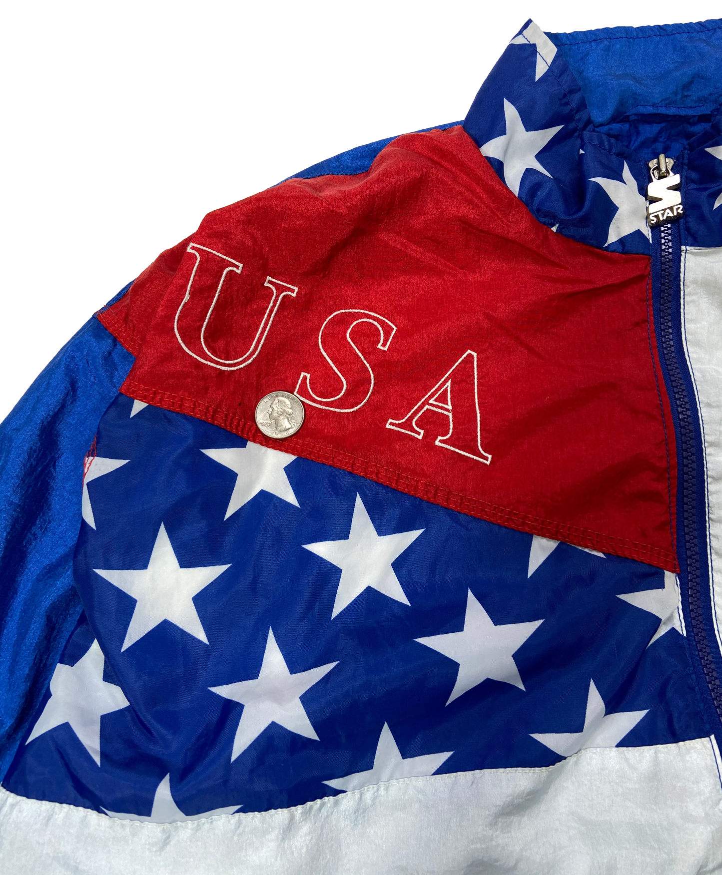 .1996 STARTER x ATLANTA OLYMPIC Size M Vintage Nylon Jacket / A3734