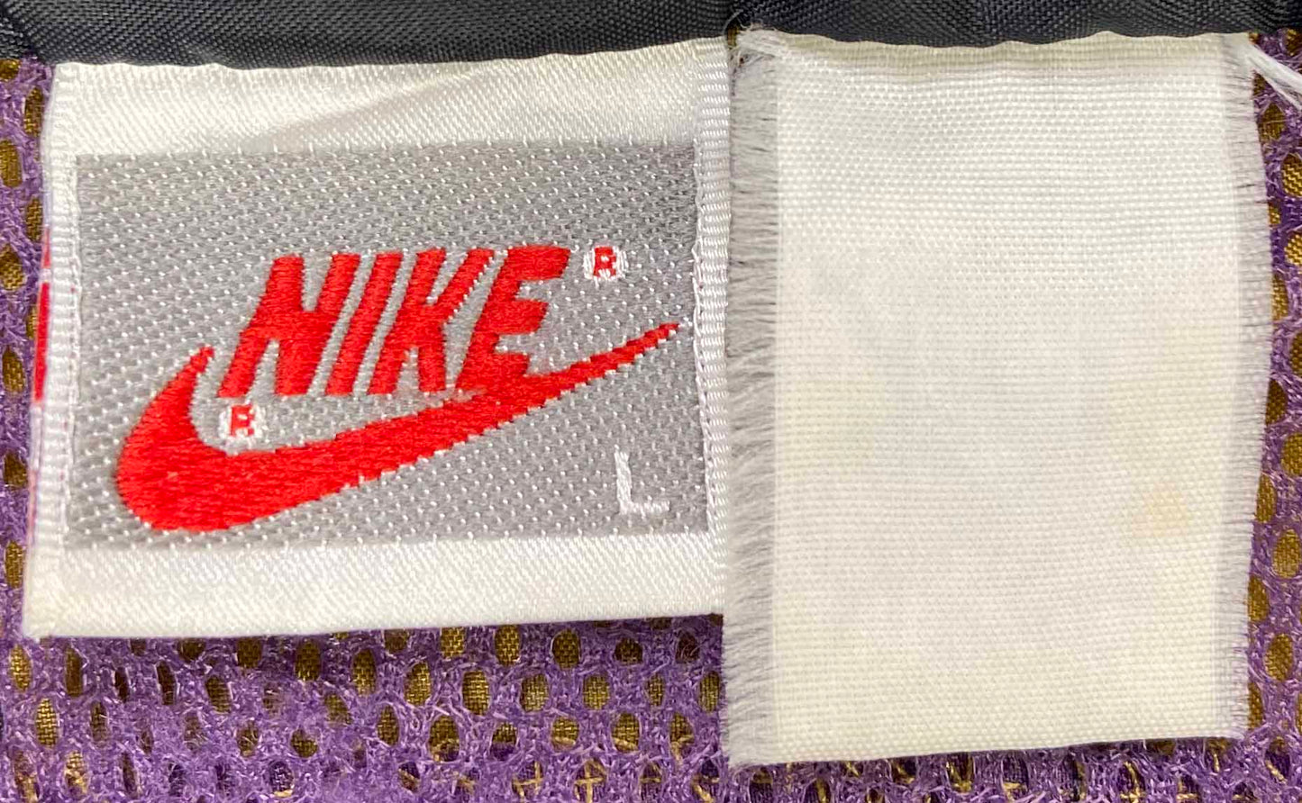 90's NIKE Silver Tag Size L Vintage Nylon Jacket / E1619N