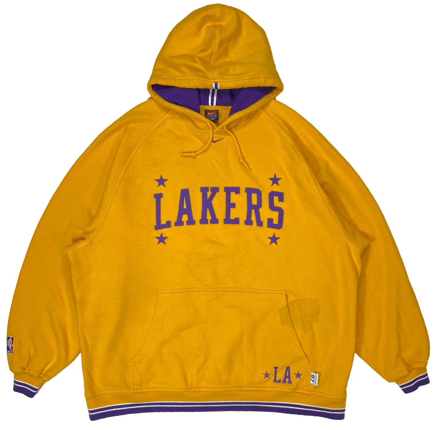 90's Los Angeles Lakers NBA Hoodie Sweat-Shirt / 3345
