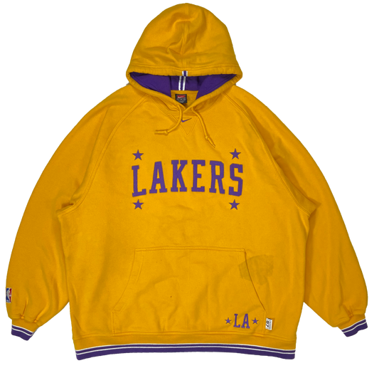 90's Los Angeles Lakers NBA Hoodie Sweat-Shirt / 3345