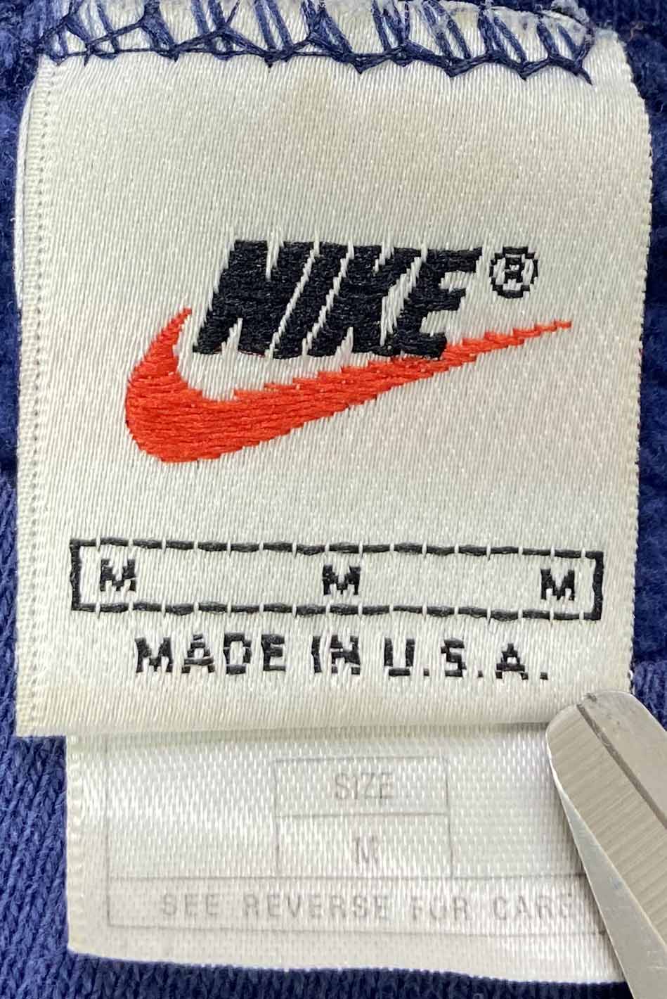 90's Nike Mini Swoosh Made in USA Vintage Sweat-Shirt / 3357