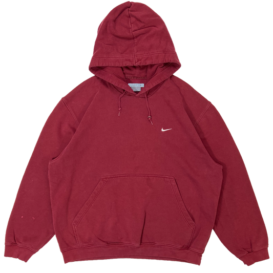 00' Nike Mini Swoosh Vintage Hoodie Sweat-Shirt / 3359