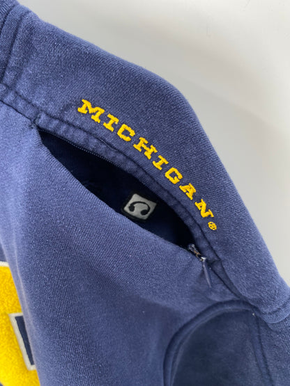 00’ NIKE MICHIGAN Size L Vintage Hoodie Sweat-shirt / 9725