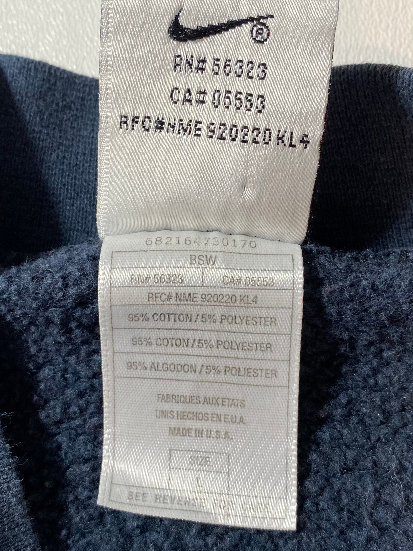 90’s NIKE Made in USA Size L Vintage Sweat-shirt / K9446