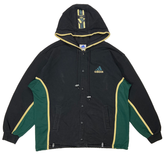 90's Adidas Vintage Hoodie Sweat-Shirt / 3413