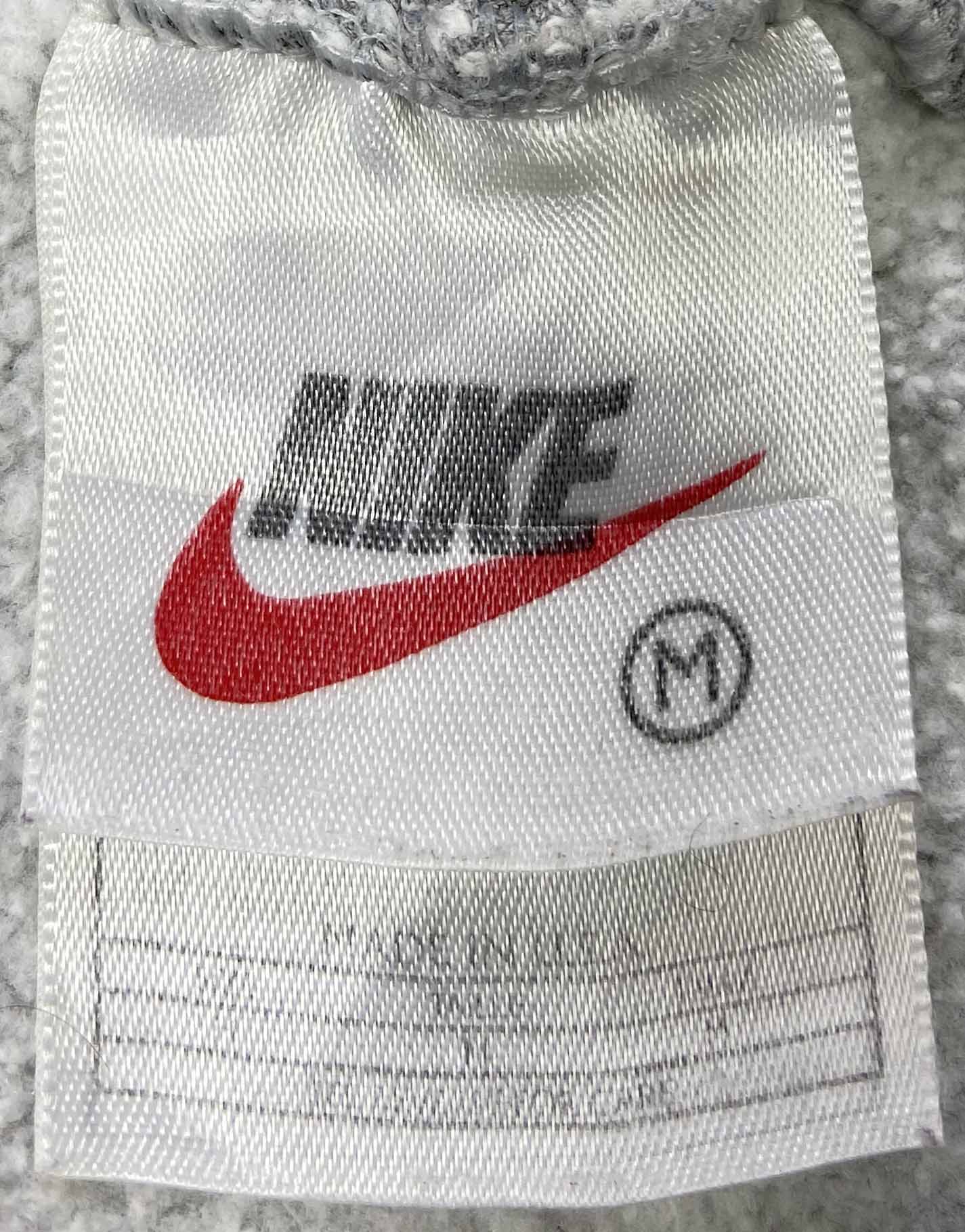 90's Nike Center Swoosh Made in USA Vintage Hoodie Sweat-Shirt / 3419