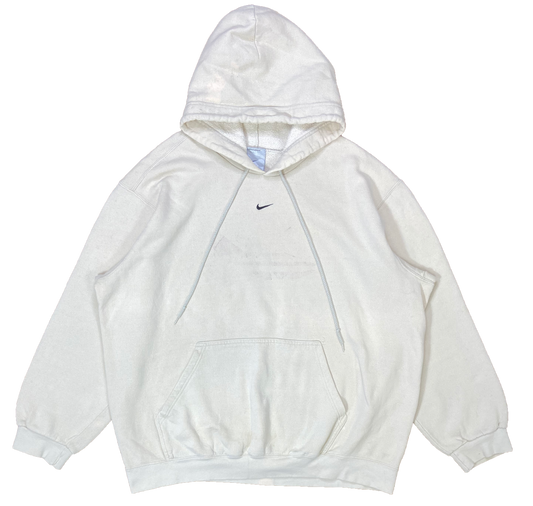 90's Nike Center Swoosh Vintage Hoodie Sweat-Shirt / 3420