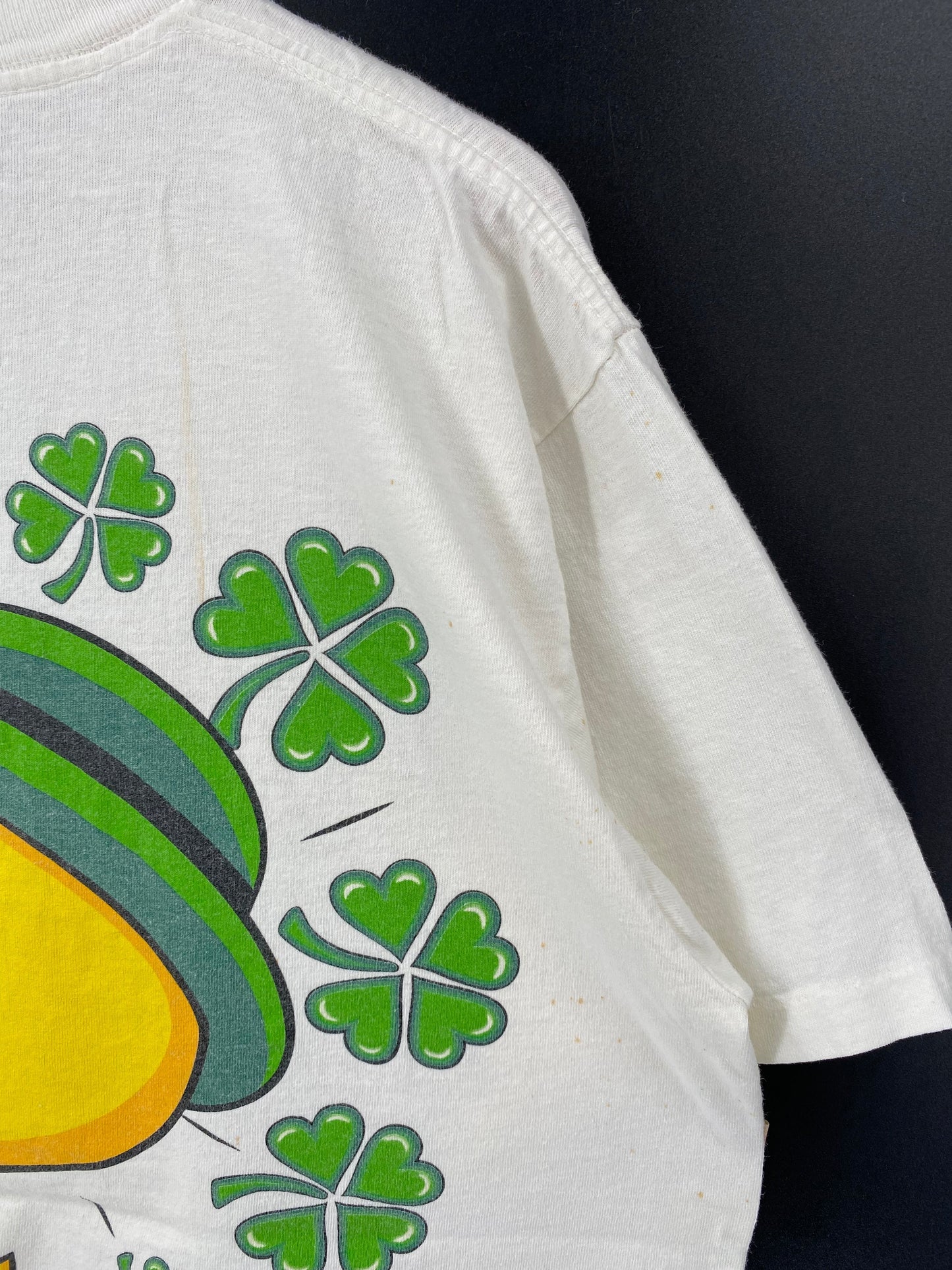 1997 LOONEY TUNES TWEETY ST. PATRICK'S Made in USA Size XL Vintage T-Shirt / E4058T