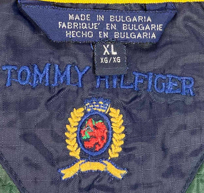 90's TOMMY HILFIGER Size XL Vintage Nylon Jacket / k471