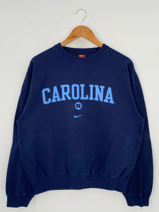 90’s NIKE CAROLINA Made in USA Size XXL Vintage Sweat-Shirt / K3730