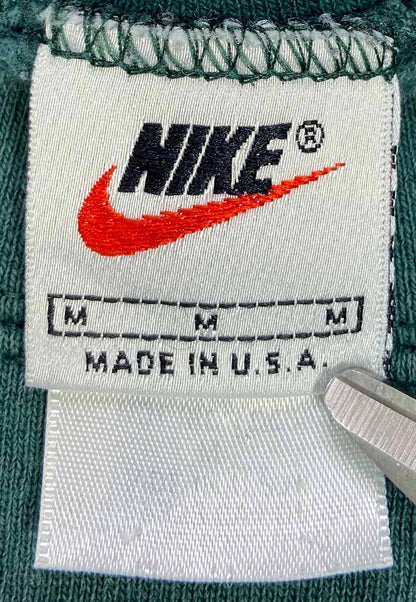90's Nike Center Big Swoosh Made in USA Vintage Sweat-Shirt / 3504