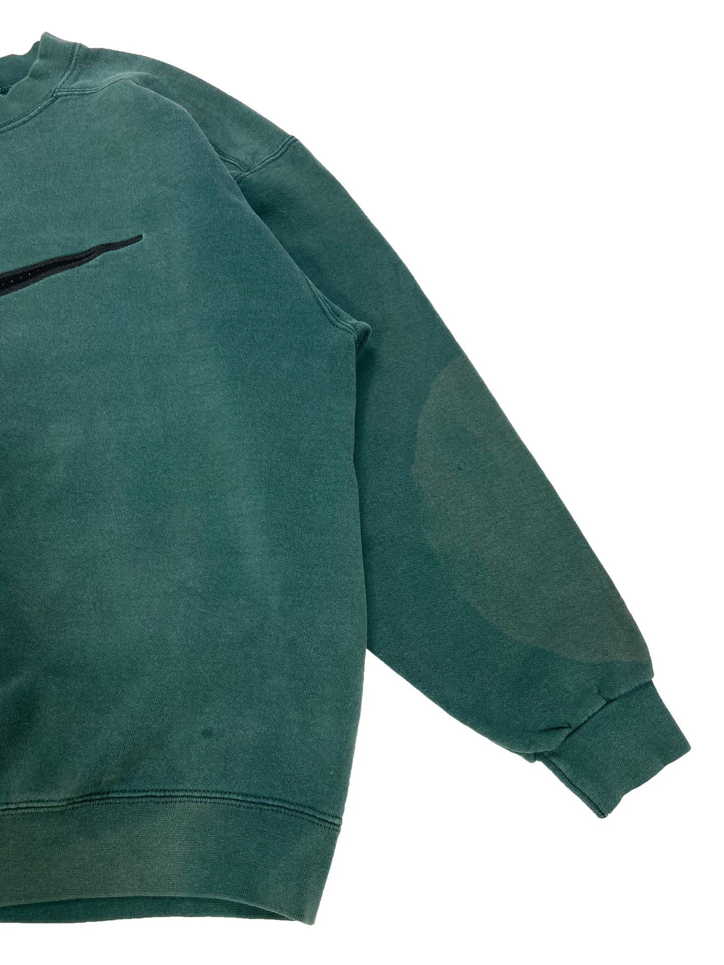 90's Nike Center Big Swoosh Made in USA Vintage Sweat-Shirt / 3504
