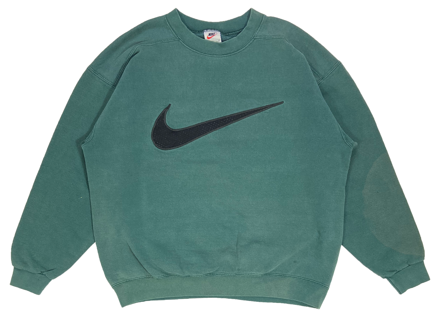 90's Nike Center Big Swoosh Made in USA Vintage Sweat-Shirt / 3504