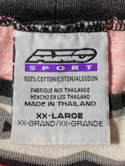 00' DYEMAX Size XXL Vintage Long Sleeve Racing T-Shirt / E641