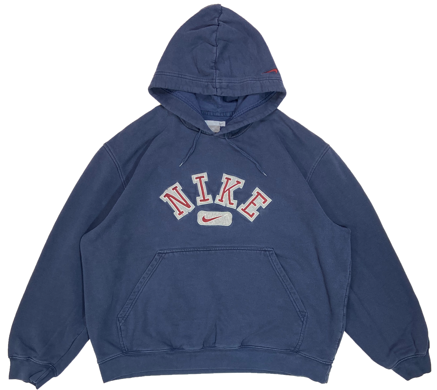 00' Nike Center Logo Vintage Hoodie Sweat-Shirt / 3568