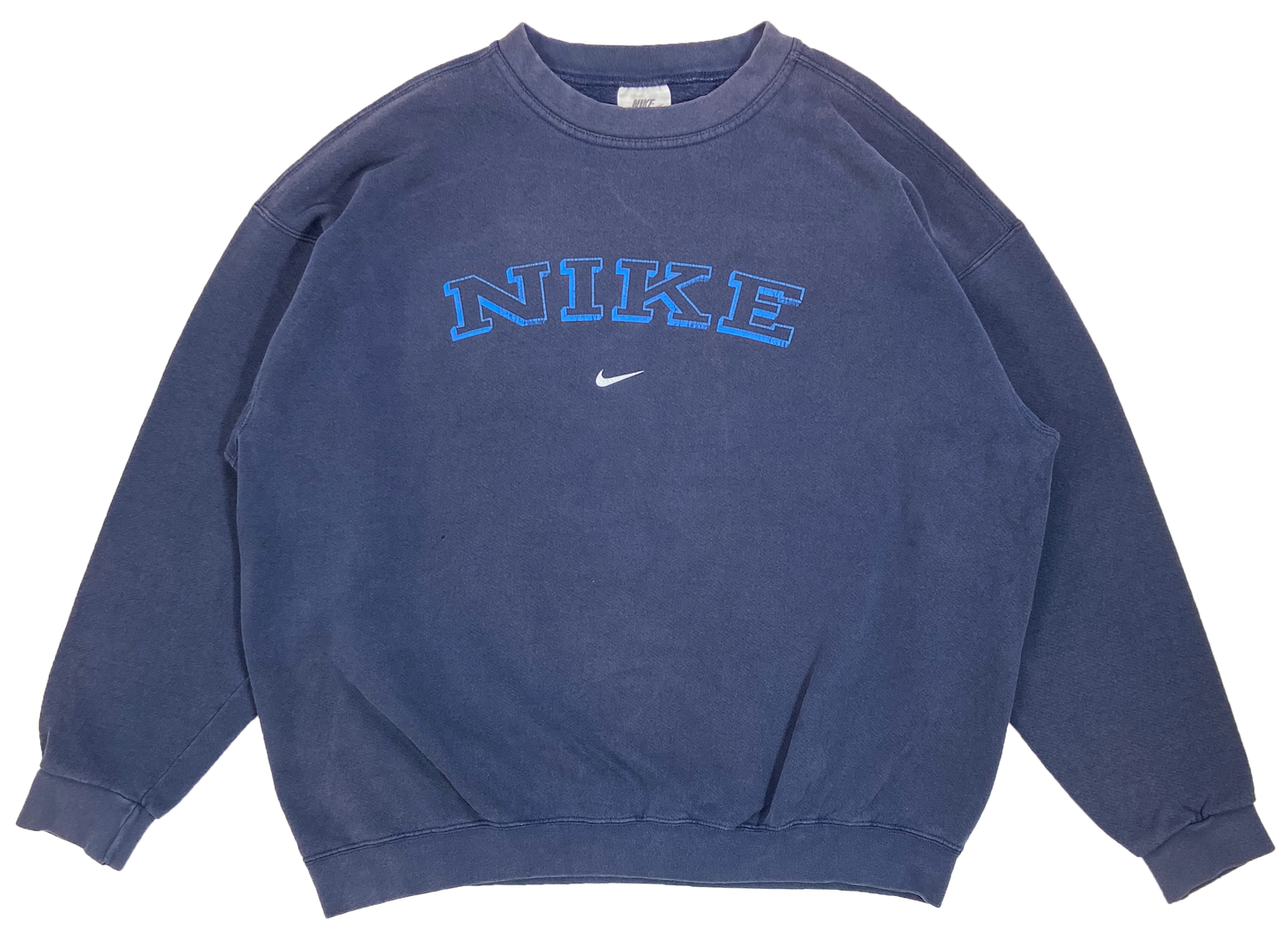 90's Nike Center Logo Made in USA Vintage Sweat-Shirt / 3571