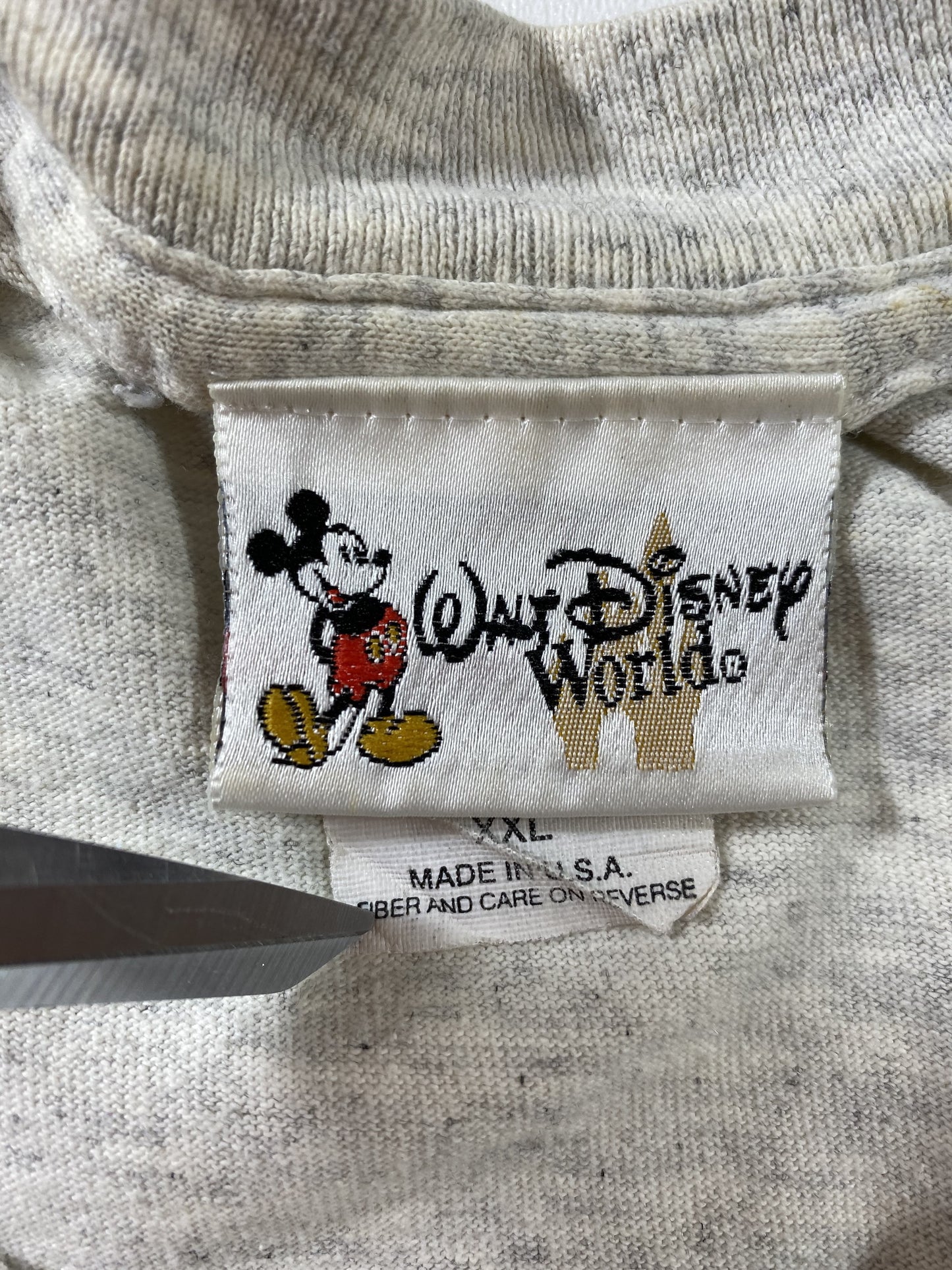 00' Disney Mickey Made in USA Size XXL Vintage T-Shirt  / K5211