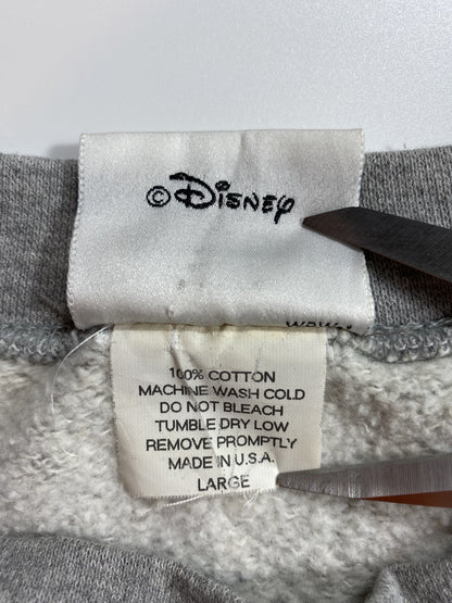 00’ DISNEY PIRATES OF CARIBBEAN Made in USA Size L Vintage Sweat-shirt /k6190