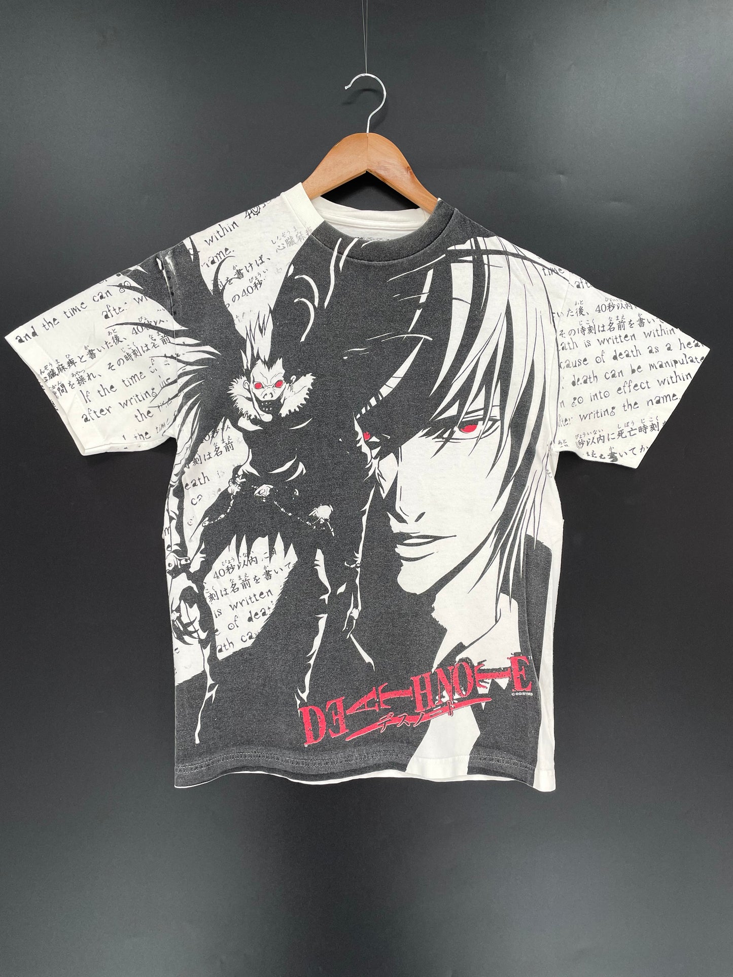Vintage DEATH NOTE Size M T-Shirt / K871