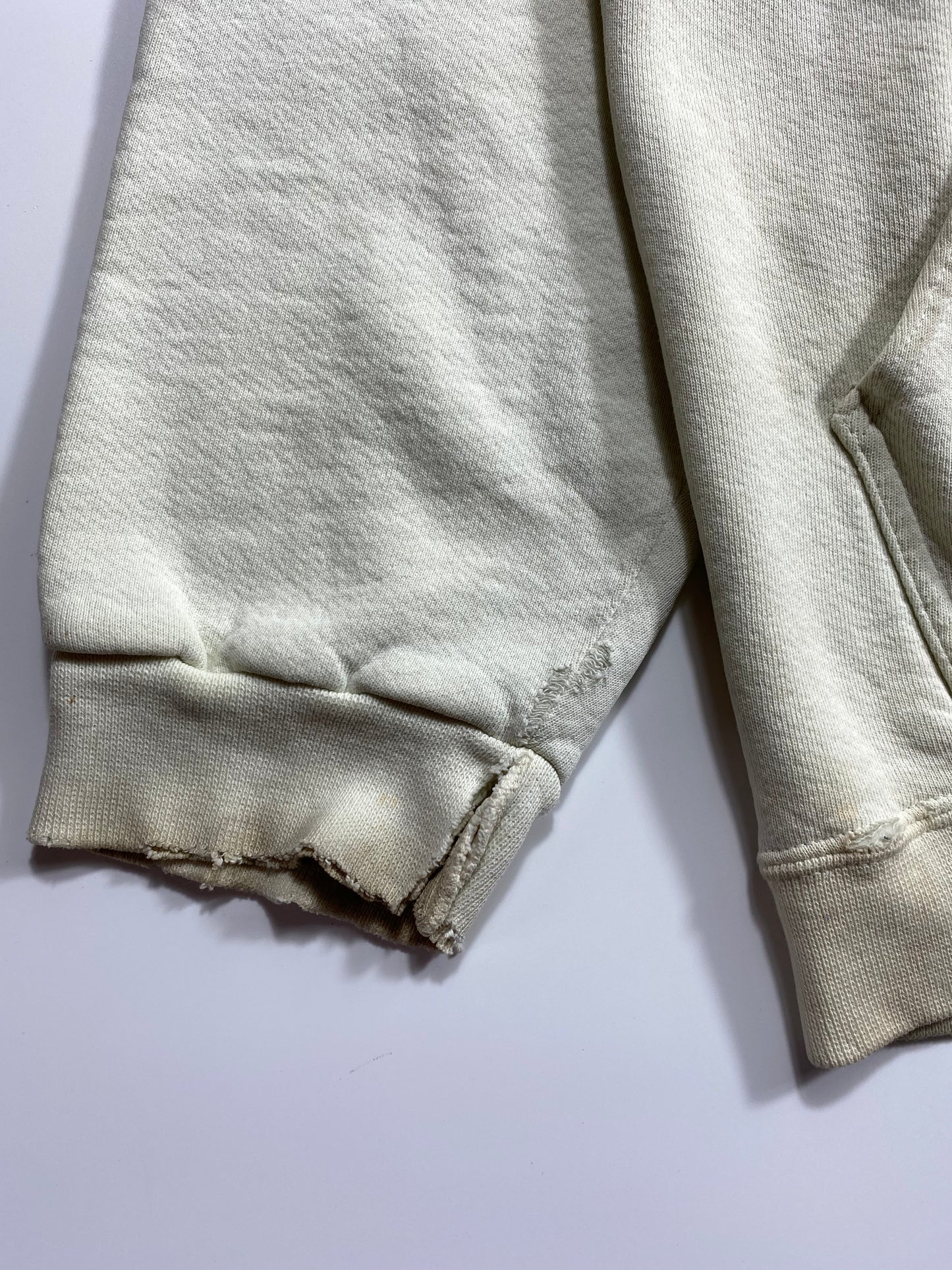 90’s NIKE Center Swoosh Damaged Made in USA Size L Vintage Hoodie Sweat-shirt / 6759