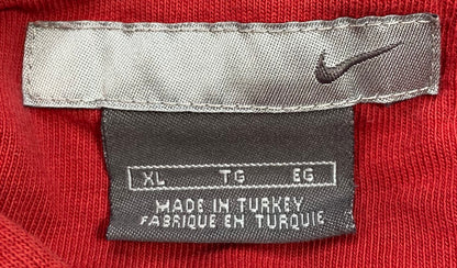 00' Nike Mini Swoosh Vintage Damage Hoodie Sweat-Shirt / 3703